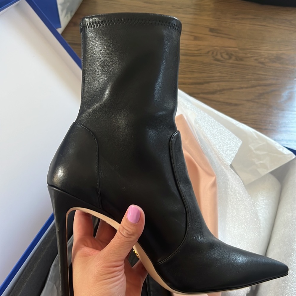 Stuart Weitzman 100 Stretch Booties - image 3